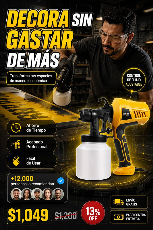 Pistola Pulverizadora Eléctrica 400W ProSpray